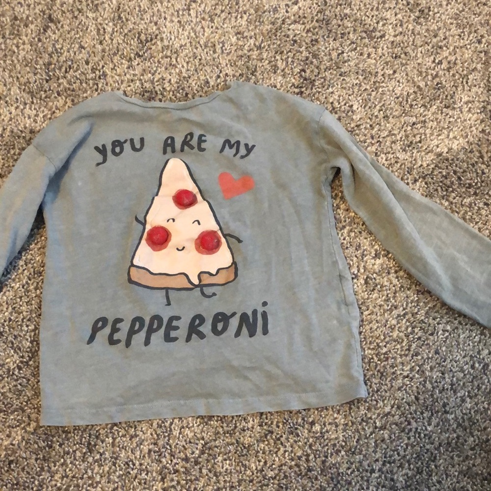 Zara little girls pepperoni long sleeve 2-3 years